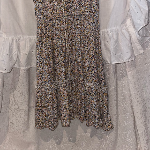 Floral Dress w/ Spaghetti Straps From Ardenes - Picture 3 of 9